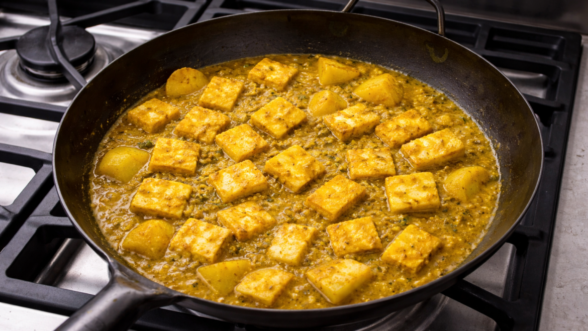 Guyanese Style Paneer Curry
