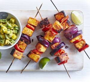 Tandoori Paneer Skewers