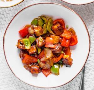 Simple Chilli Paneer